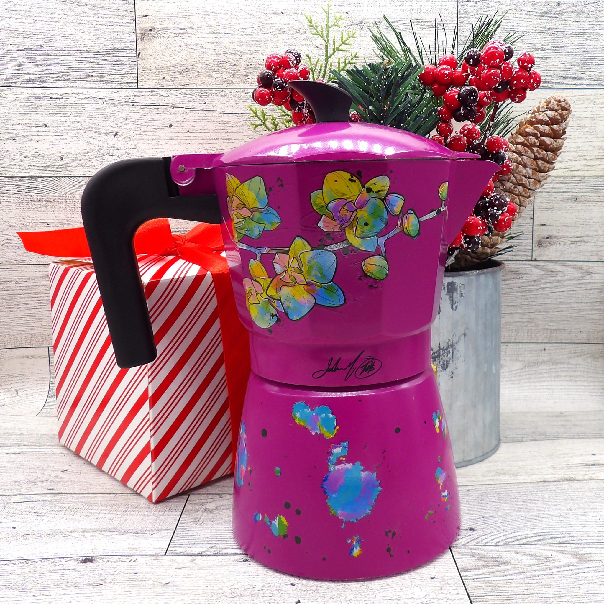 Artisan Series Greca by Joshua Montes - Orquideas – Café Santa Elena