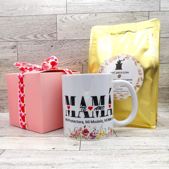 mama coffee mug gift set personalized
