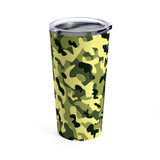 Green Camo Tumbler 20oz