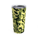 Green Camo Tumbler 20oz