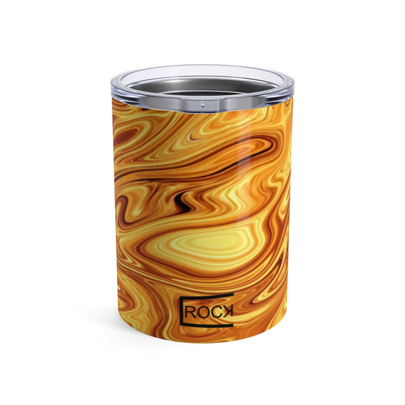 Gold mosaic tumbler 10oz