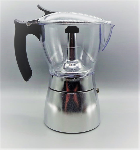 GRECA INOX 2 TAZAS ESPRESSO MAKER — Depósito Ferretero