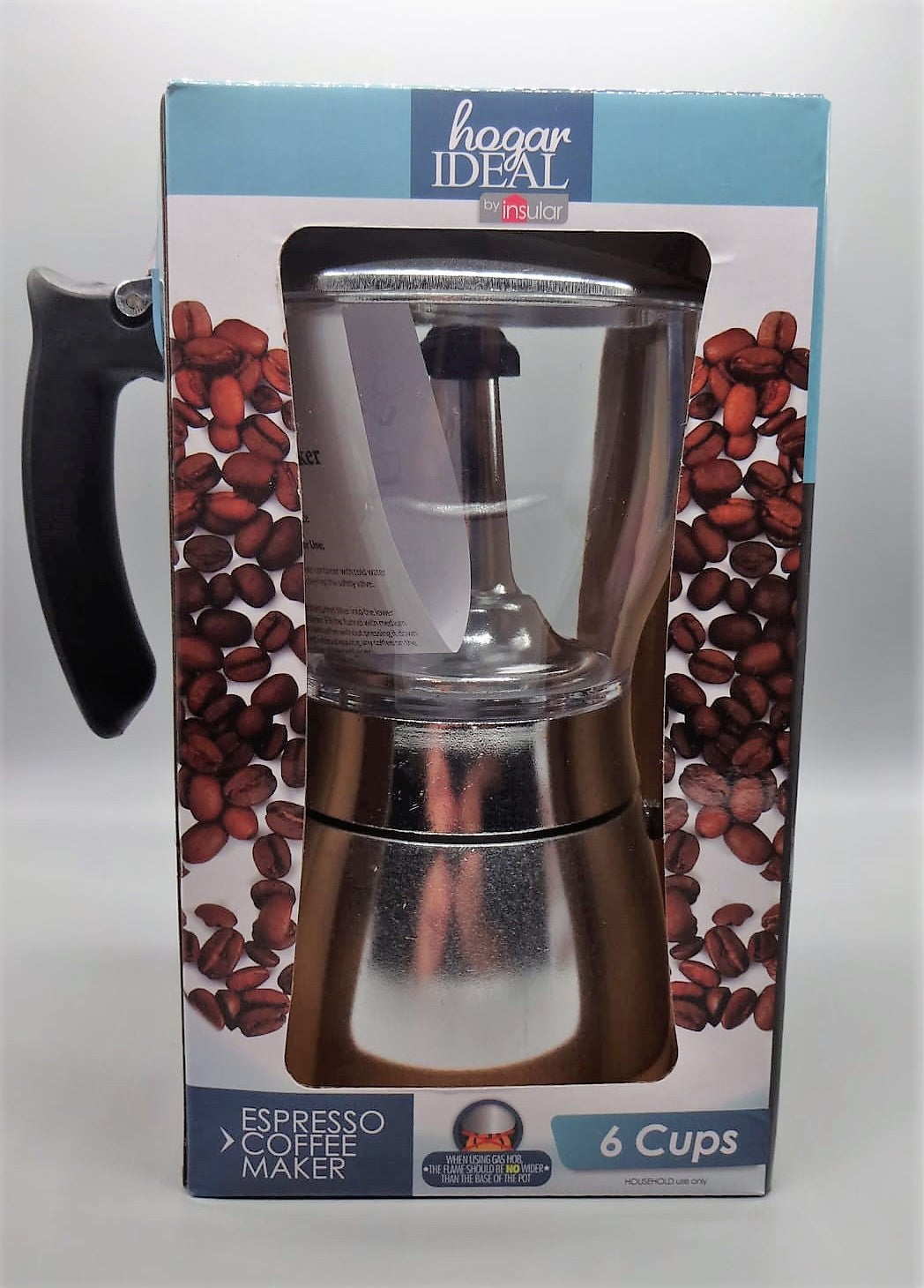 Cafetière libérica - 4/6 tasses - 12V - 170W