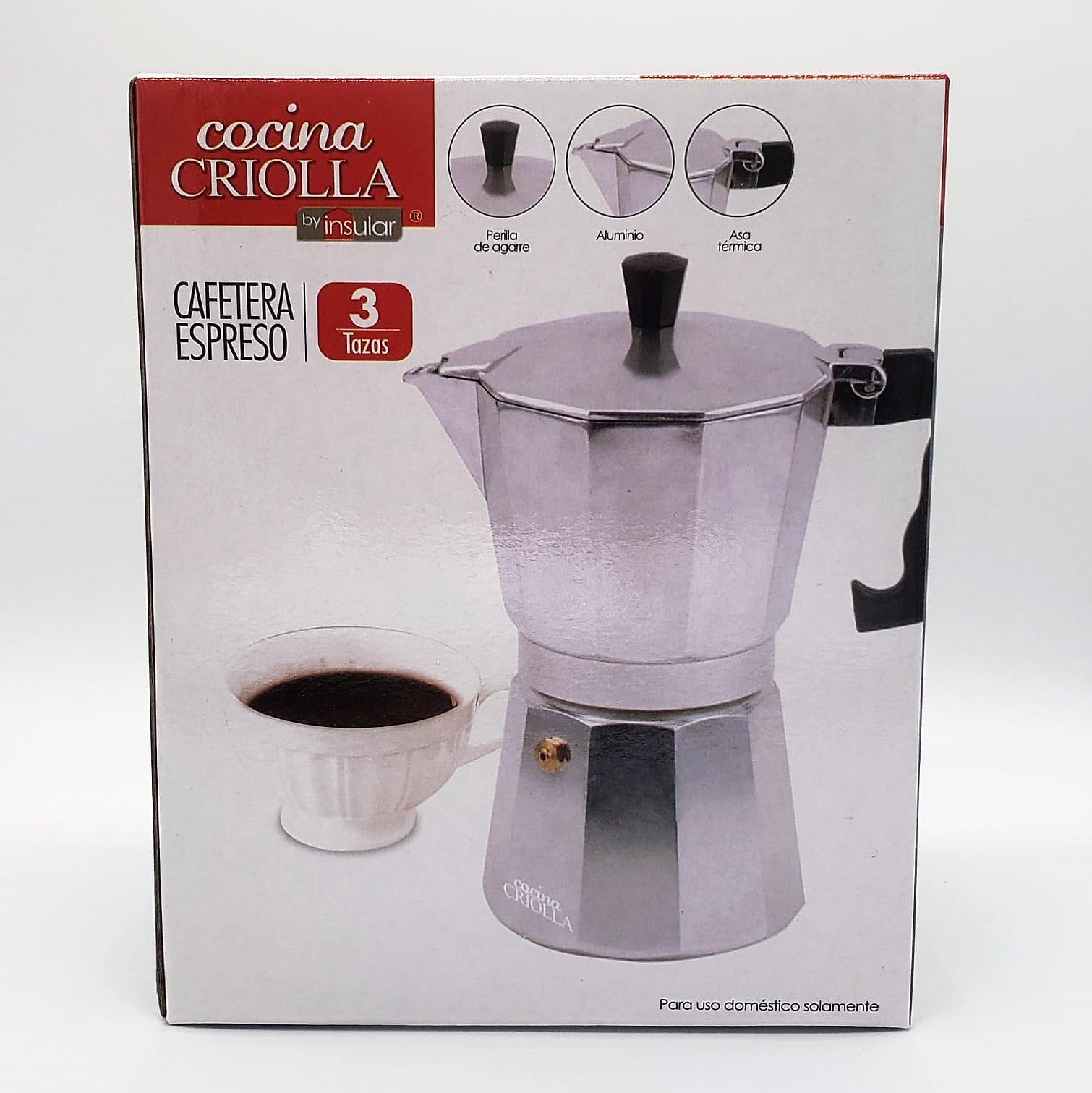 Cafetera Espresso (Greca) - Stainless Steel