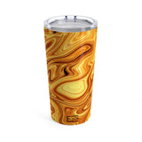 Gold mosaic tumbler 20oz