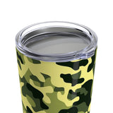 Green Camo Tumbler 20oz