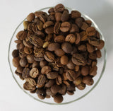 light roast coffee beans sample
