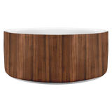 Walnut Pet Bowl